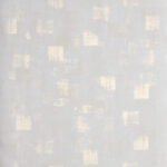 Papel de Parede Vinilizado Geométrico Dourado c/ Off White PDL8031