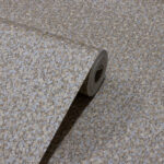 Papel de Parede Vinilico Tipo Mica Marrom Claro c/ Cinza PDILA69