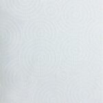 Papel de Parede Alto Relevo Círculos Off White