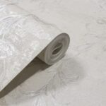 Papel de Parede Vinílico Floral off White PDF1241