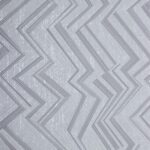 Papel de Parede Chevron Cinza com Prata PDG3104