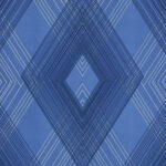 Papel de Parede Vinilizado Geometrico Losângo Azul PDG85TV