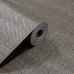 Papel de Parede Vinílico Linho Trama Marrom PDL5589