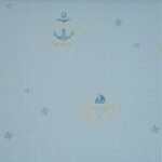 PAPEL DE PAREDE INFANTIL ÂNCORA LISTRADO-PDI0601-COL.VERSAILLES