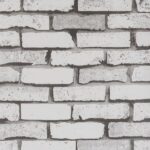 Papel de Parede Vinílico Tijolos Brancos