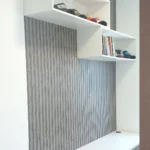 Papel de Parede Madeira Ripada Realista Clara PDT2274