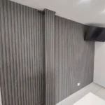 Papel de Parede Madeira Ripada Realista Escura PDT2273