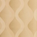 Papel de Parede Vinílico Geométrico Bege com Nude