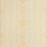 Papel de Parede Vinílico Listras com Damask Champagne