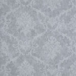 Papel de Parede Vinilizado Damask Cinza com Off White PDD8295