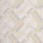 Papel de Parede Geométrico Bege e Cinza PDG3115