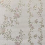 PAPEL DE PAREDE VINÍLICO FLORAL CREME COM FLORES-PDF1043-COL.VERSAILLES