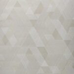 PAPEL DE PAREDE VINÍLICO GEOMÉTRICO 3D MARROM TRIÂNGULOS-PDG5303 COL.VERSAILLES